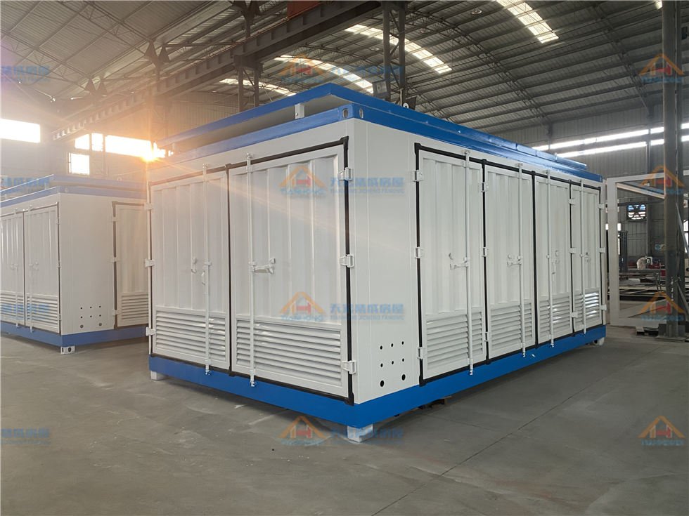 众多集装箱模块化建筑